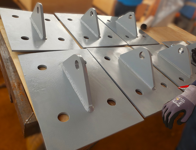 Engineers following safety protocols